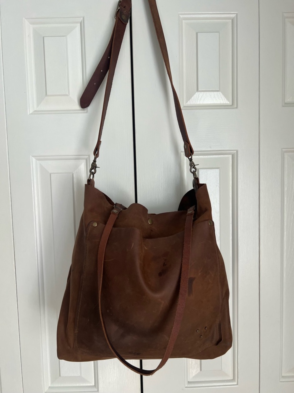 Genuine Leather Tote